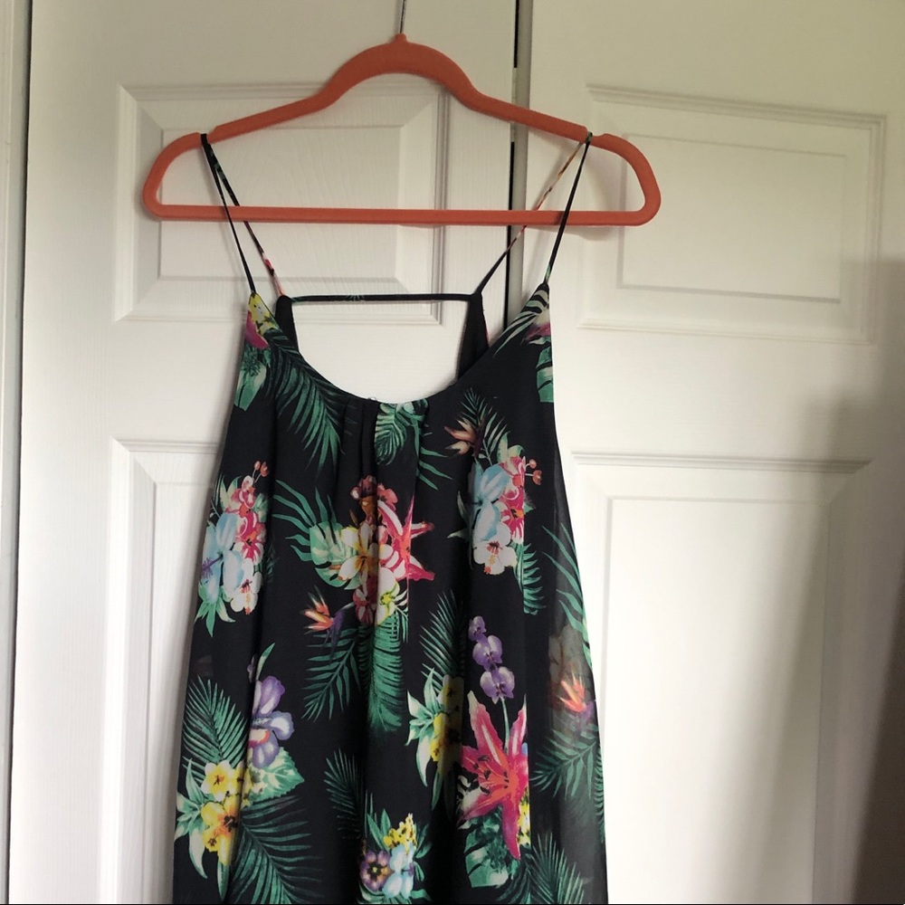 URBAN PLANET FLORAL DRESS/TANK TOP